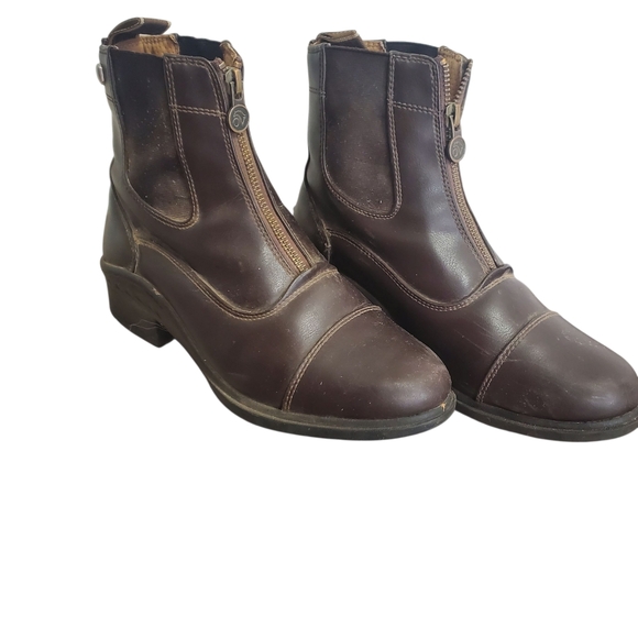 Ovation Women's Quantum Equestrian Boots In Brown Size 7 - Picture 1 of 5